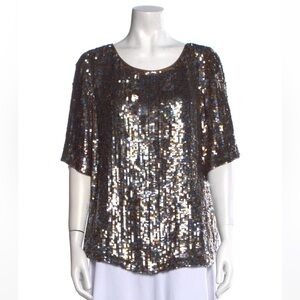 St. John sequin shirt